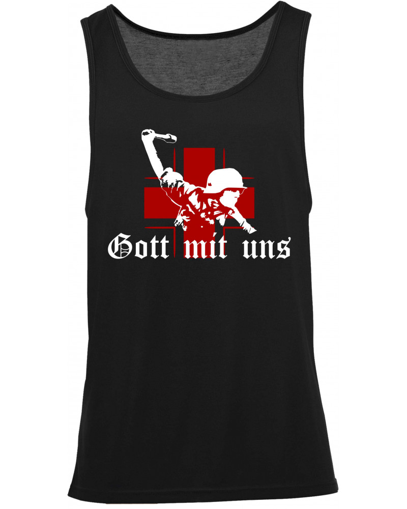 Herren Tanktop "Sport" (Gott mit uns, Soldat)