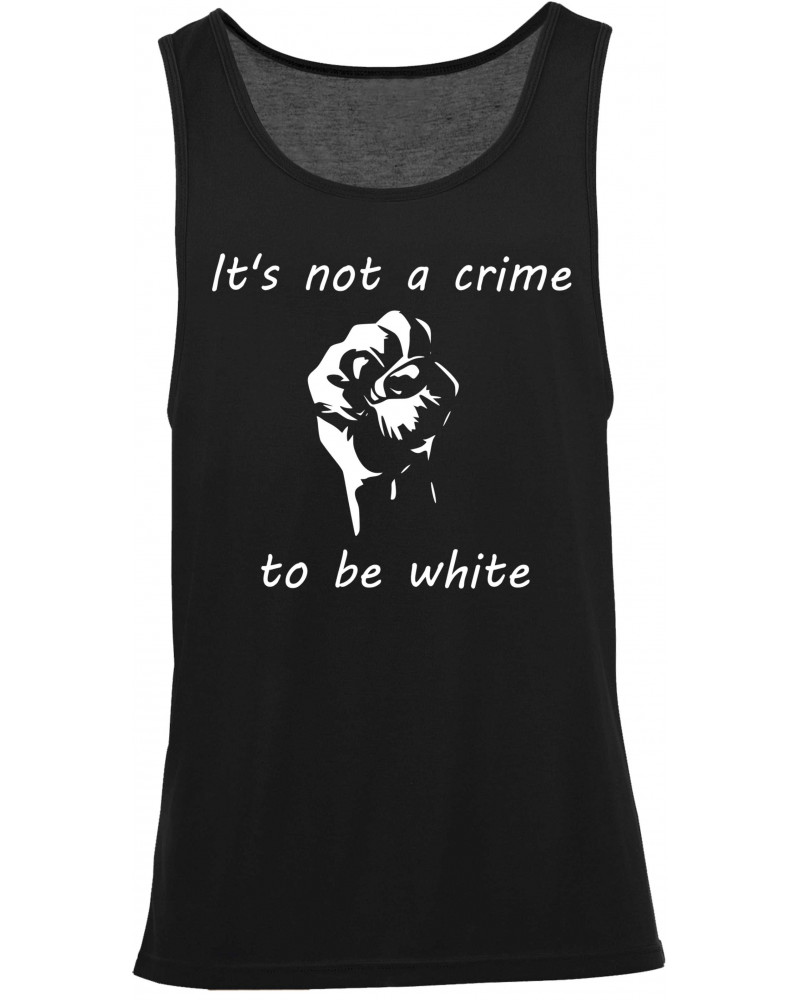 Herren Tanktop "Sport" (Its not a crime to be white)