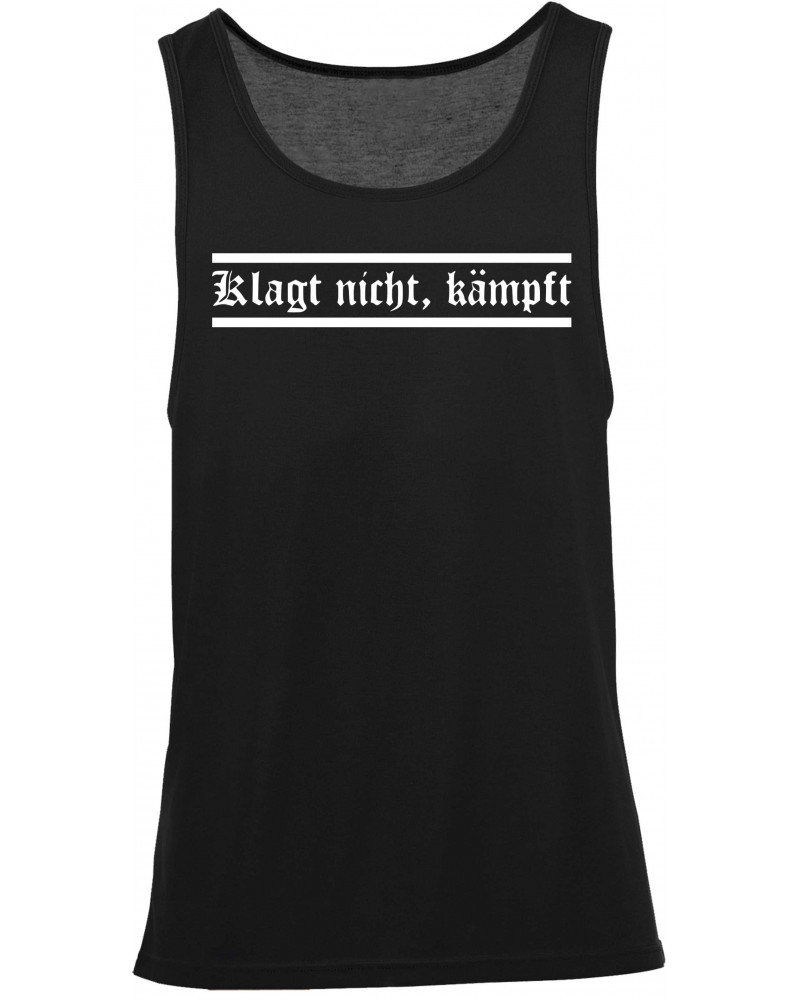 Herren Tanktop "Sport" (Klagt nicht kämpft)