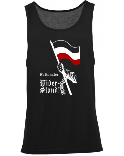 Herren Tanktop "Sport" (Nationaler Widerstand, Fahne)