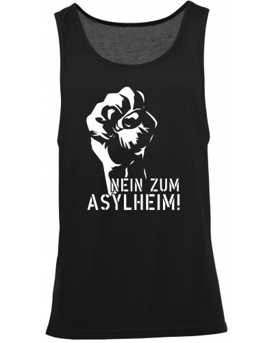 Herren Tanktop "Sport" (Nein zum Asylheim)