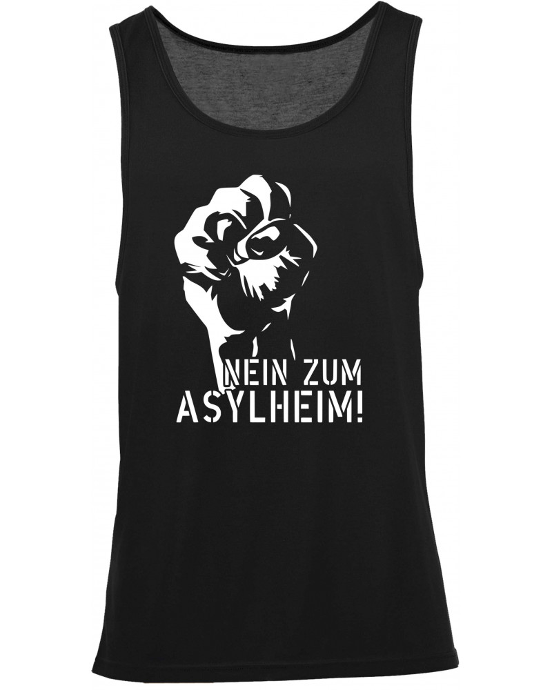 Herren Tanktop "Sport" (Nein zum Asylheim)