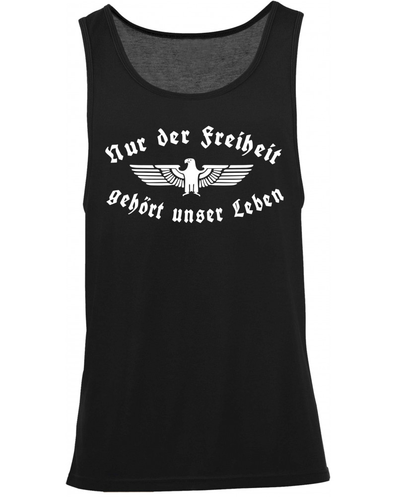 Herren Tanktop "Sport" (Nur der Freiheit gehört unser Leben)