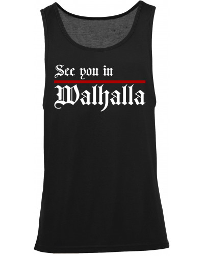 Herren Tanktop "Sport" (See you in Walhalla, Strich)