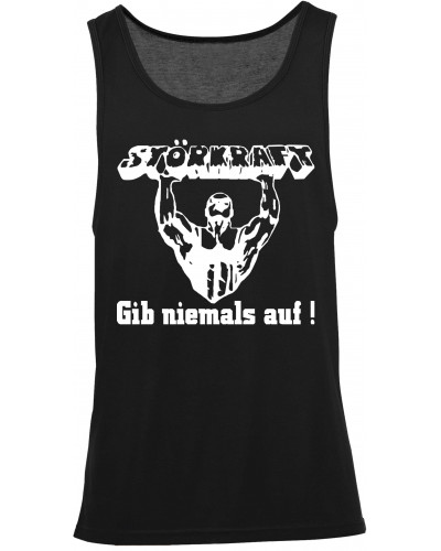 Herren Tanktop "Sport" (Störkraft gib niemals auf)