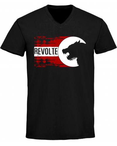 Herren V-Ausschnitt T-Shirt (H8-Front)