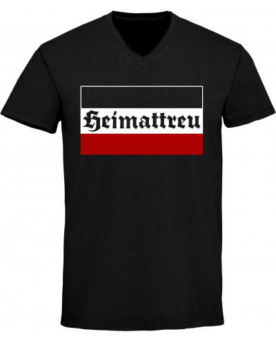 Herren V-Ausschnitt T-Shirt (Heimattreu)