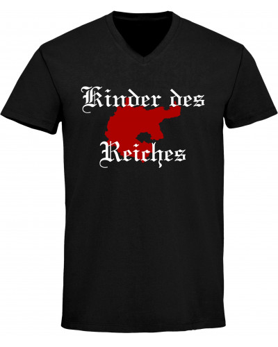 Herren V-Ausschnitt T-Shirt (Kinder des Reiches)