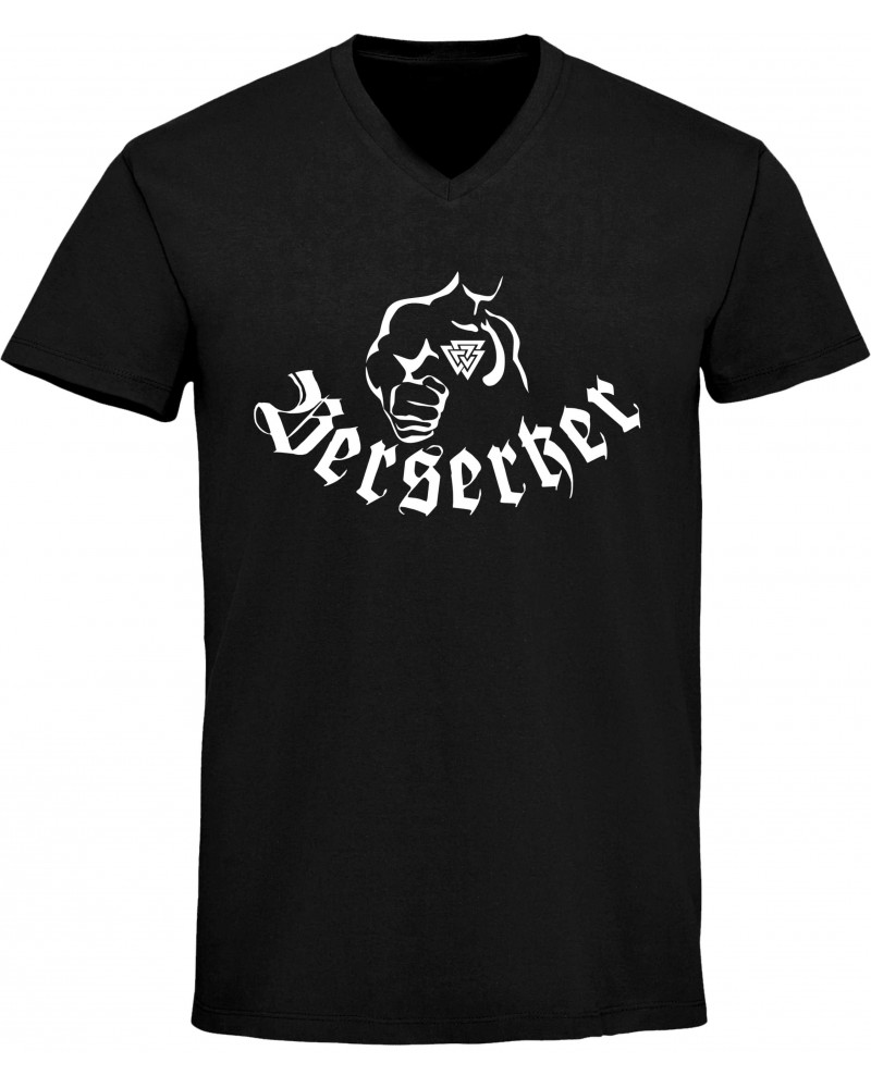 Herren V-Ausschnitt T-Shirt (Berserker)