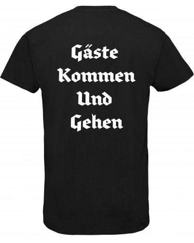 Herren V-Ausschnitt T-Shirt (Gute Heimreise)