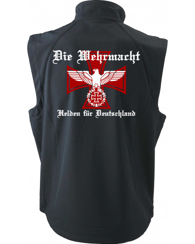 Bestickte Herren Weste (Die Wehrmacht, Helden für Deutschland)