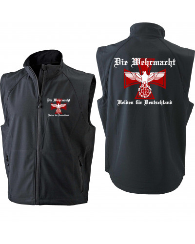 Bestickte Herren Weste (Die Wehrmacht, Helden für Deutschland)
