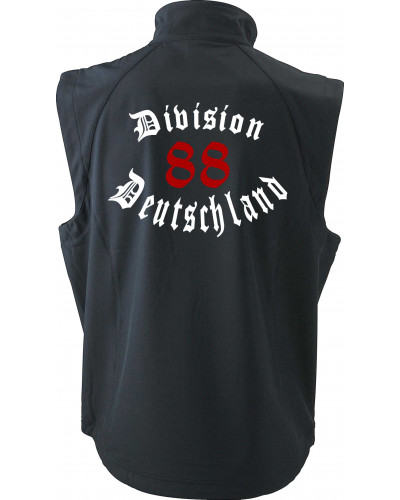 Bestickte Herren Weste (Division 88 Deutschland)