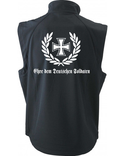 Bestickte Herren Weste (Ehre dem Deutschen Soldaten)