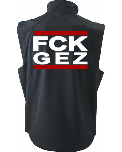 Bestickte Herren Weste (FCK GEZ)