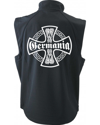Bestickte Herren Weste (Germania, Kreuz)