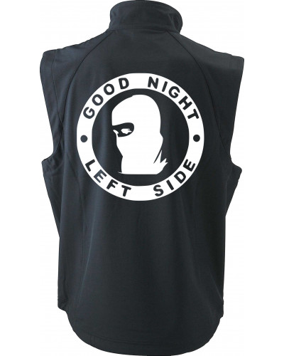 Bestickte Herren Weste (Good night left side)