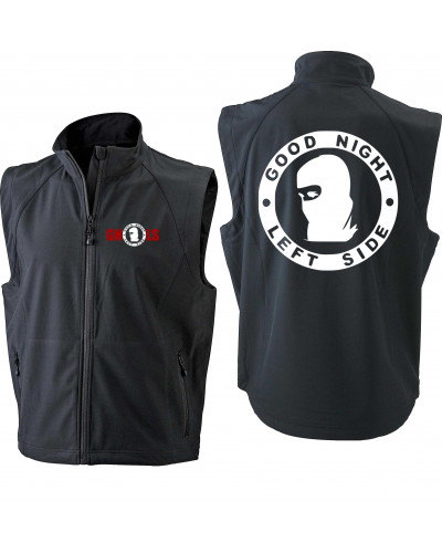 Bestickte Herren Weste (Good night left side)