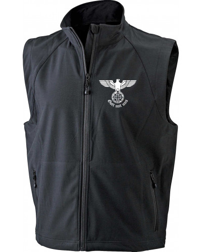 Bestickte Herren Weste (Gott mit uns)