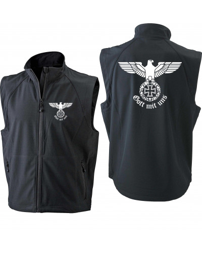 Bestickte Herren Weste (Gott mit uns)