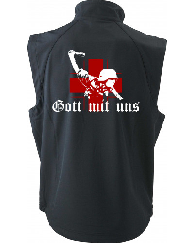 Bestickte Herren Weste (Gott mit uns, Soldat)