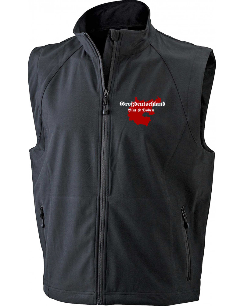 Bestickte Herren Weste (Großdeutschland Blut&Boden)