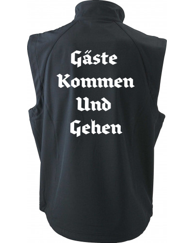 Bestickte Herren Weste (Gute Heimreise)