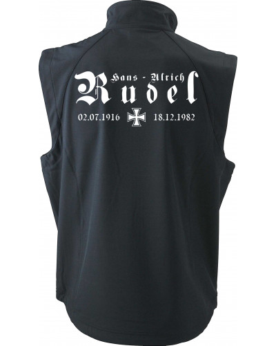 Bestickte Herren Weste (Hans - Ulrich Rudel, Kreuz)