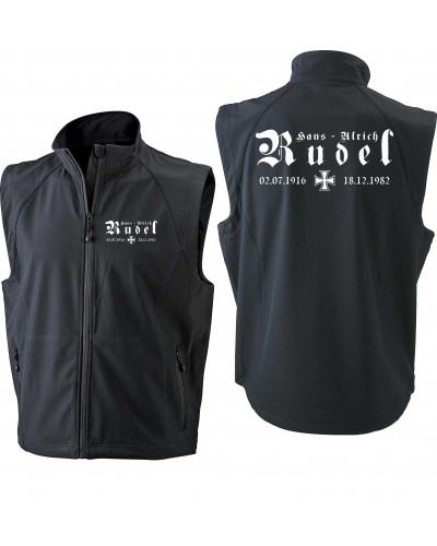 Bestickte Herren Weste (Hans - Ulrich Rudel, Kreuz)