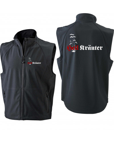 Bestickte Herren Weste (Heil Kräuter)