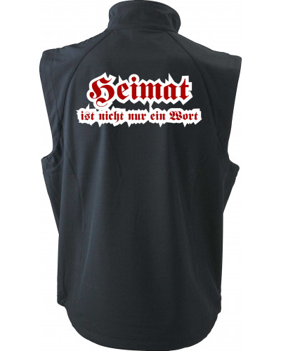 Bestickte Herren Weste (Heimat ist nicht nur ein Wort)