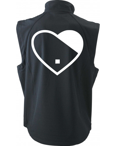 Bestickte Herren Weste (Herz)