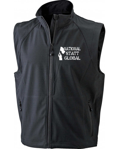 Bestickte Herren Weste (National statt global)