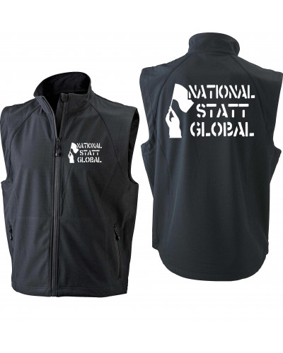 Bestickte Herren Weste (National statt global)
