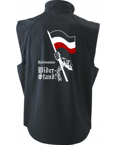 Bestickte Herren Weste (Nationaler Widerstand, Fahne)