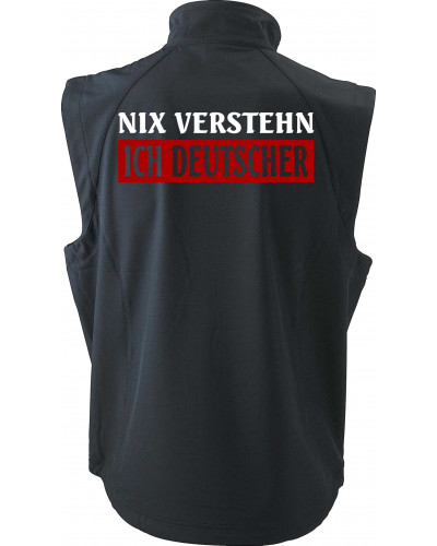 Bestickte Herren Weste (Nix verstehen, ich deutscher)