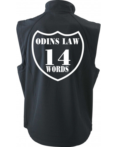 Bestickte Herren Weste (Odins law)