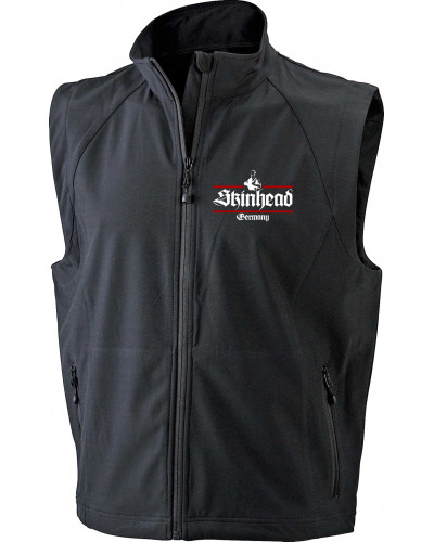 Bestickte Herren Weste (Skinhead Germany)