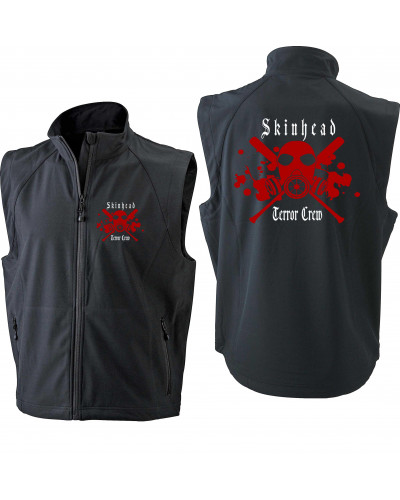 Bestickte Herren Weste (Skinhead Terror Crew)