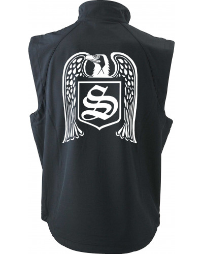 Bestickte Herren Weste (Skrewdriver, Adler)