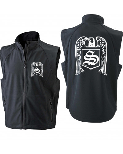 Bestickte Herren Weste (Skrewdriver, Adler)