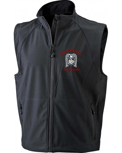 Bestickte Herren Weste (Skrewdriver, Ian Stuart)