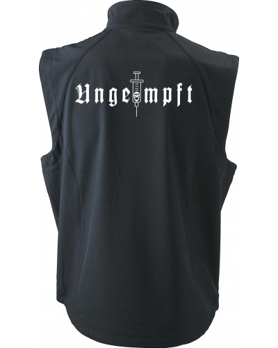 Bestickte Herren Weste (Ungeimpft, Einfarbig)