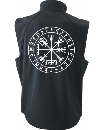 Bestickte Herren Weste (Vegvisir)