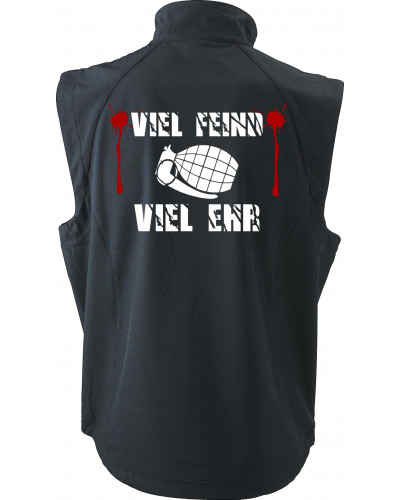 Bestickte Herren Weste (Viel feind viel Ehr)