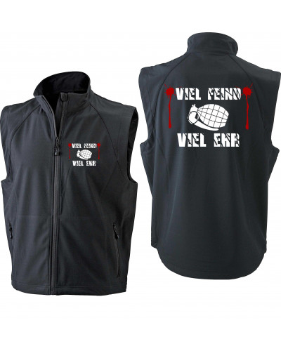 Bestickte Herren Weste (Viel feind viel Ehr)