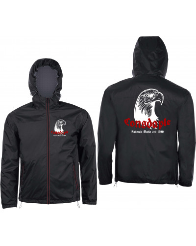 Bestickter Herren Windbreaker (Consdaple, Adlerkopf 1990)