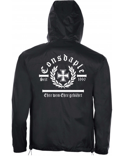 Bestickter Herren Windbreaker (Consdaple, Ehre wem Ehre gebührt)