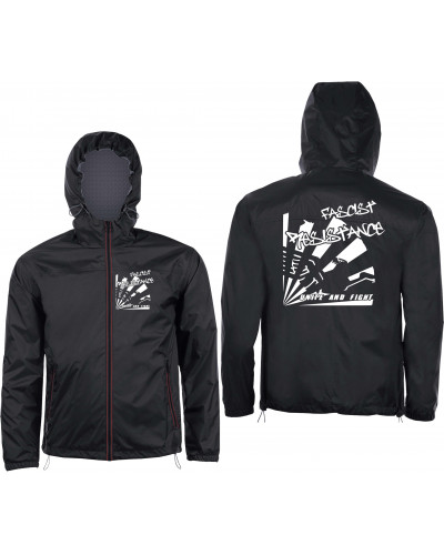 Bestickter Herren Windbreaker (Fascist Resistance)