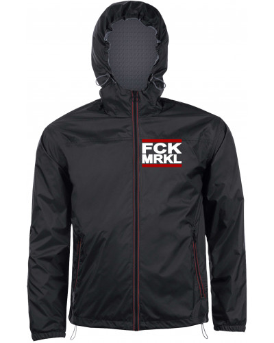 Bestickter Herren Windbreaker (FCK MRKL)
